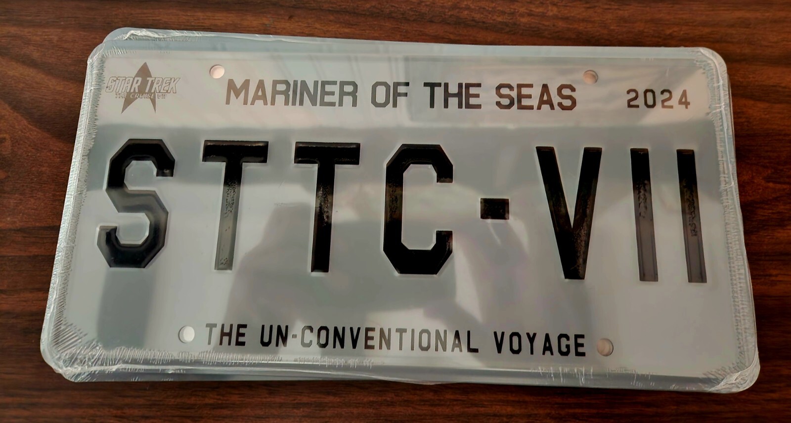2024 Star Trek The Cruise VII License Plate STTC VII 2024 Star Trek The Cruise VII License Plate STTC VII