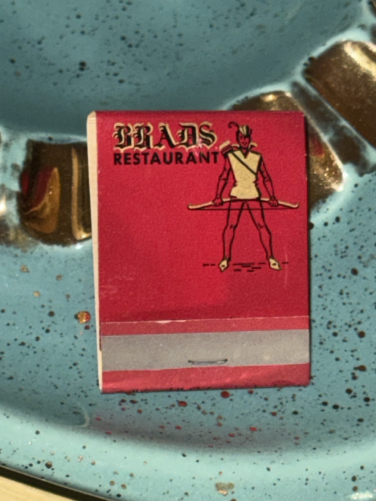 Brad’s Restaurant Pismo Beach California Rare Vintage Matchbook Unstruck Brad’s Restaurant Pismo Beach California Rare Vintage Matchbook Unstruck