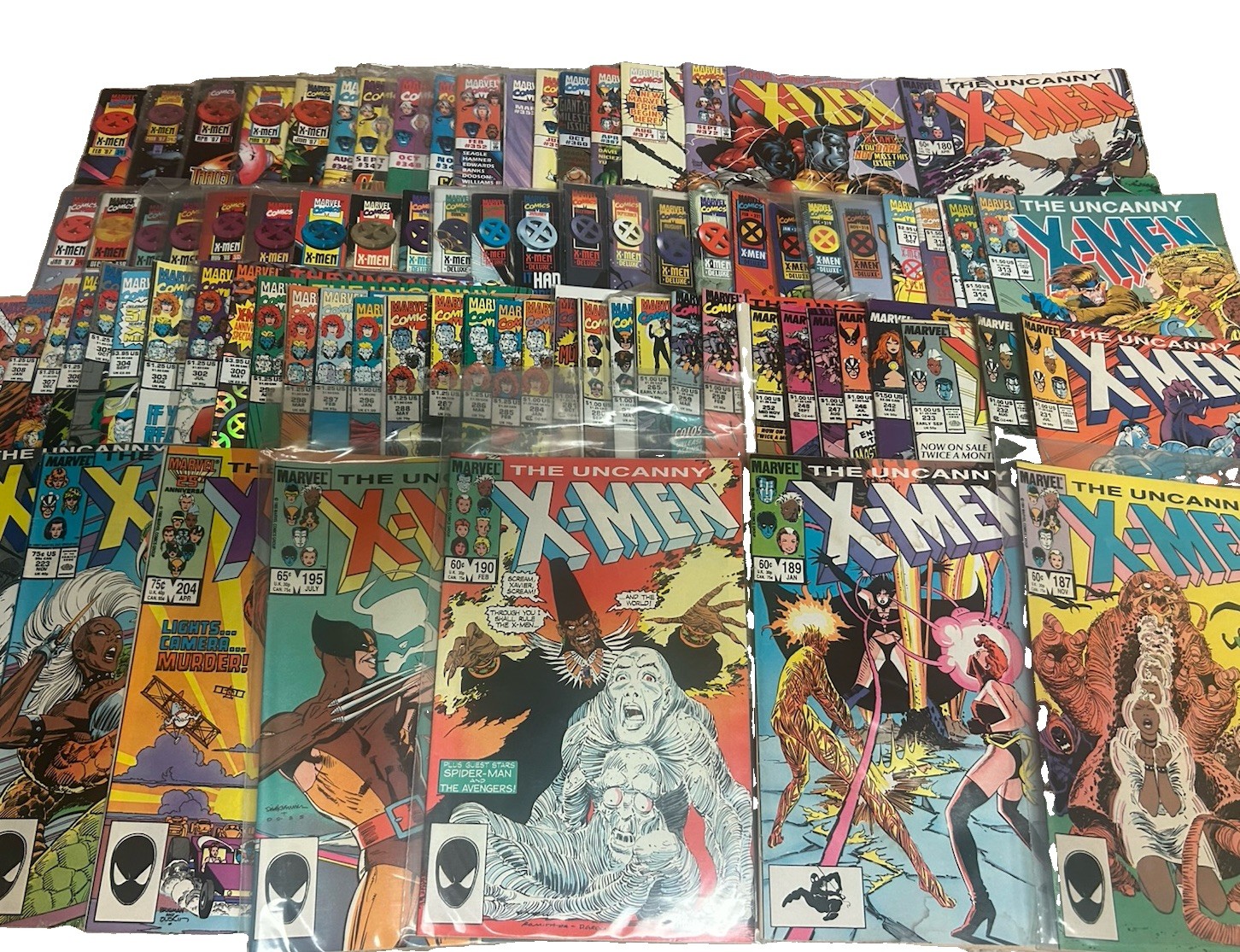 Uncanny X-Men (Vol 1) 81 Total Comic Book Lot. 1984-1987 Fill Your Runs 81x Ct. Uncanny X-Men (Vol 1) 81 Total Comic Book Lot. 1984-1987 Fill Your Runs 81x Ct.