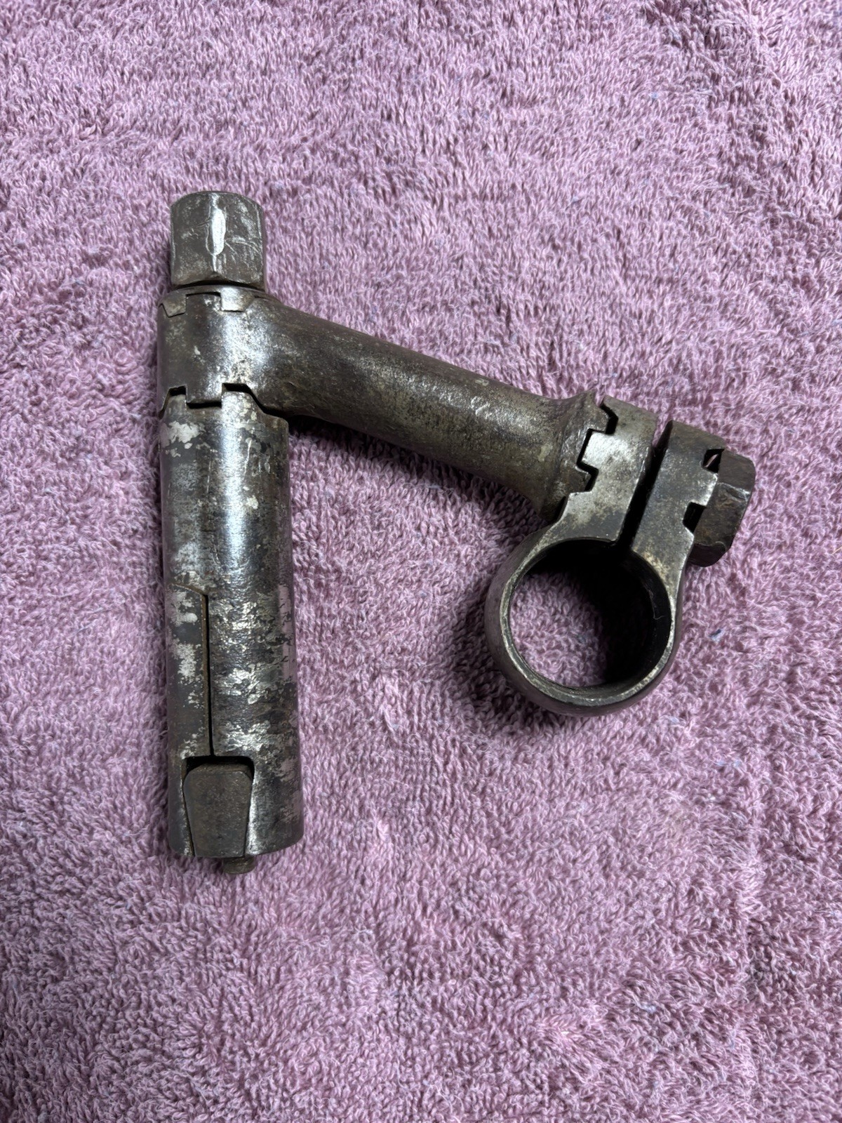 Antique 1900'S CIRCA HUSSEY TOC BIKE ADJUSTABLE GOOSE NECK Antique 1900'S CIRCA HUSSEY TOC BIKE ADJUSTABLE GOOSE NECK