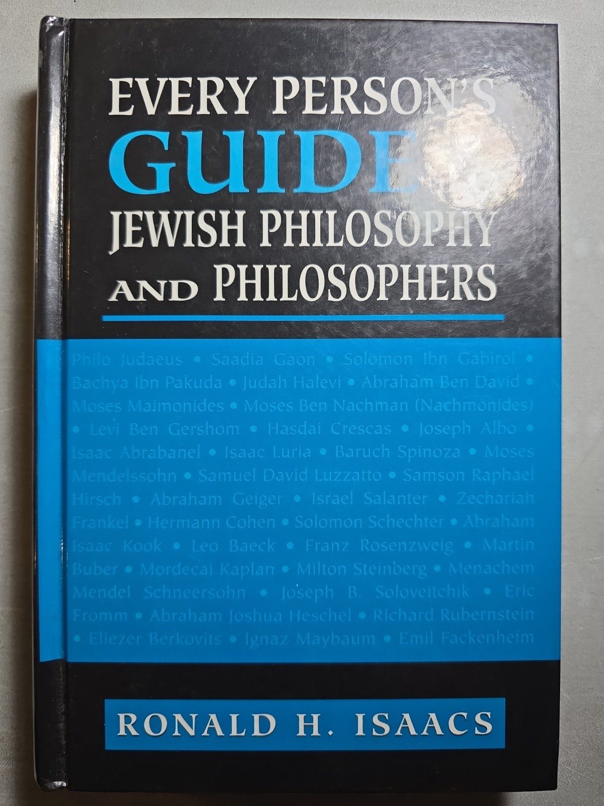 New Aronson, Every person's guide to jewish philosophy. H/C. Jewish Book/Sefer New Aronson, Every person's guide to jewish philosophy. H/C. Jewish Book/Sefer