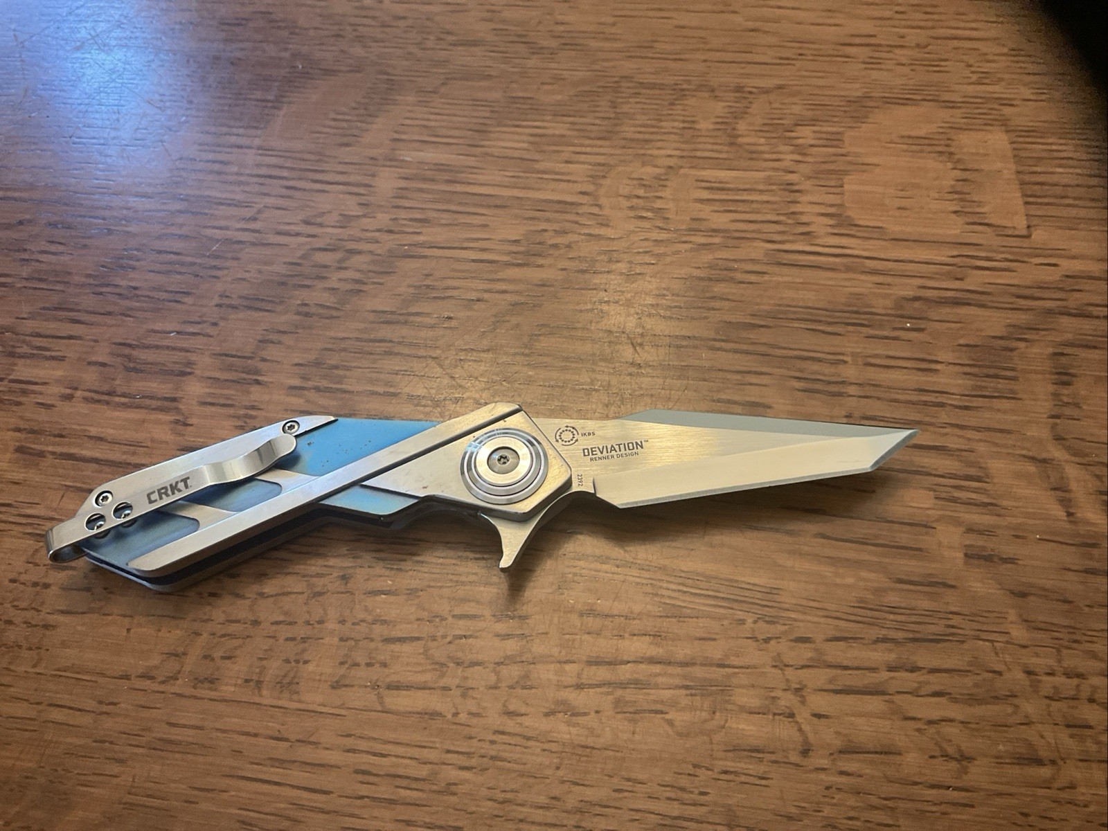 CRKT Columbia River Deviation Renner Pocket Knife 2392 Discontinued