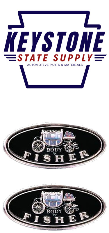 1961 1962 1963 Bel Air "Body By Fisher" Aluminum Door Sill Plate Emblem Pair 1961 1962 1963 Bel Air "Body By Fisher" Aluminum Door Sill Plate Emblem Pair