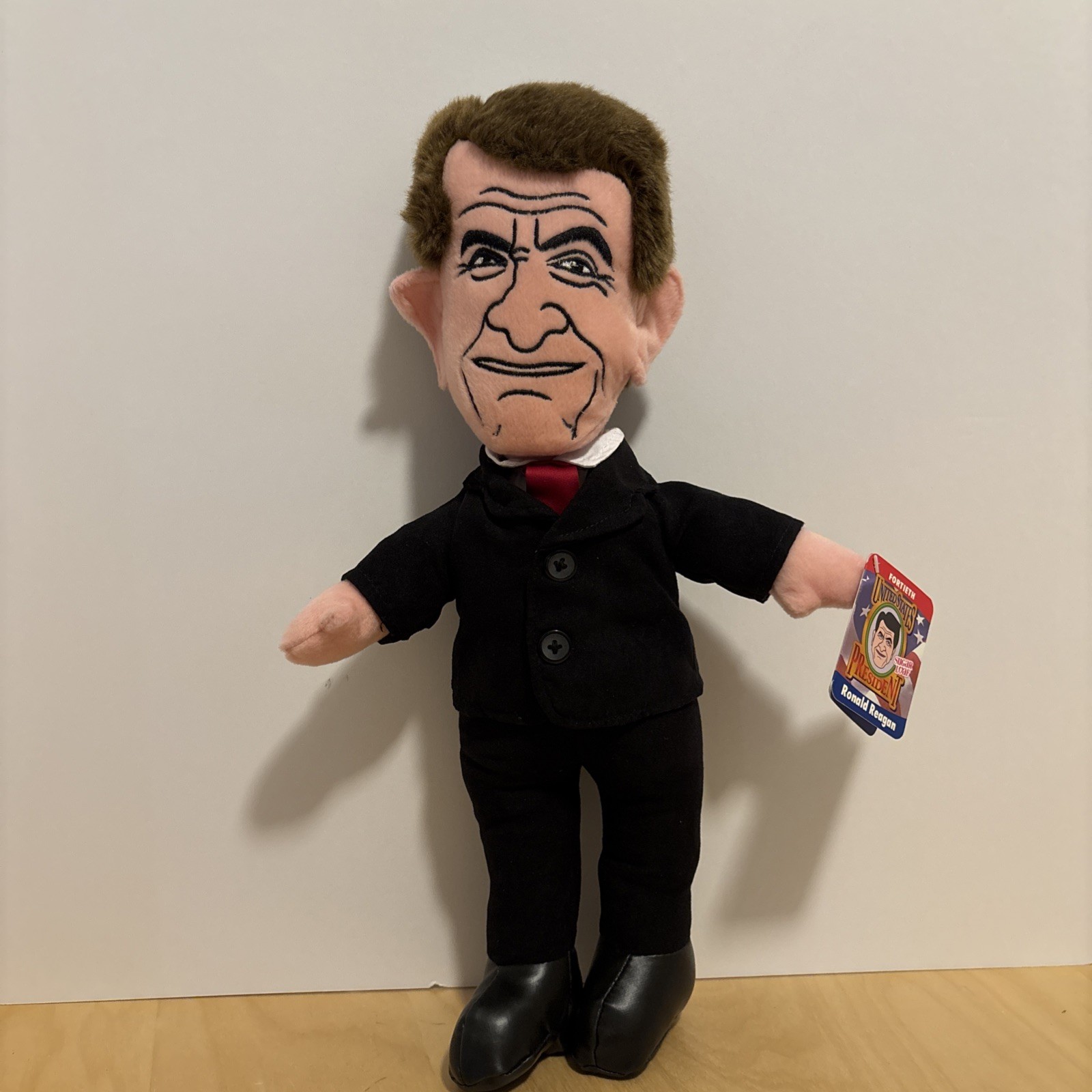 Vintage 2007 Sugarloaf Ronald Reagan Presidential Plush Doll with Original Tag