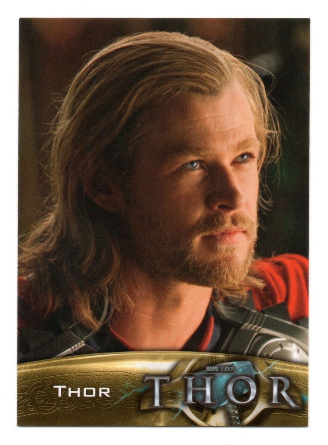 2011 Upper Deck Thor Movie BASE Card #71 / Chris Hemsworth as Thor ROOKIE RC