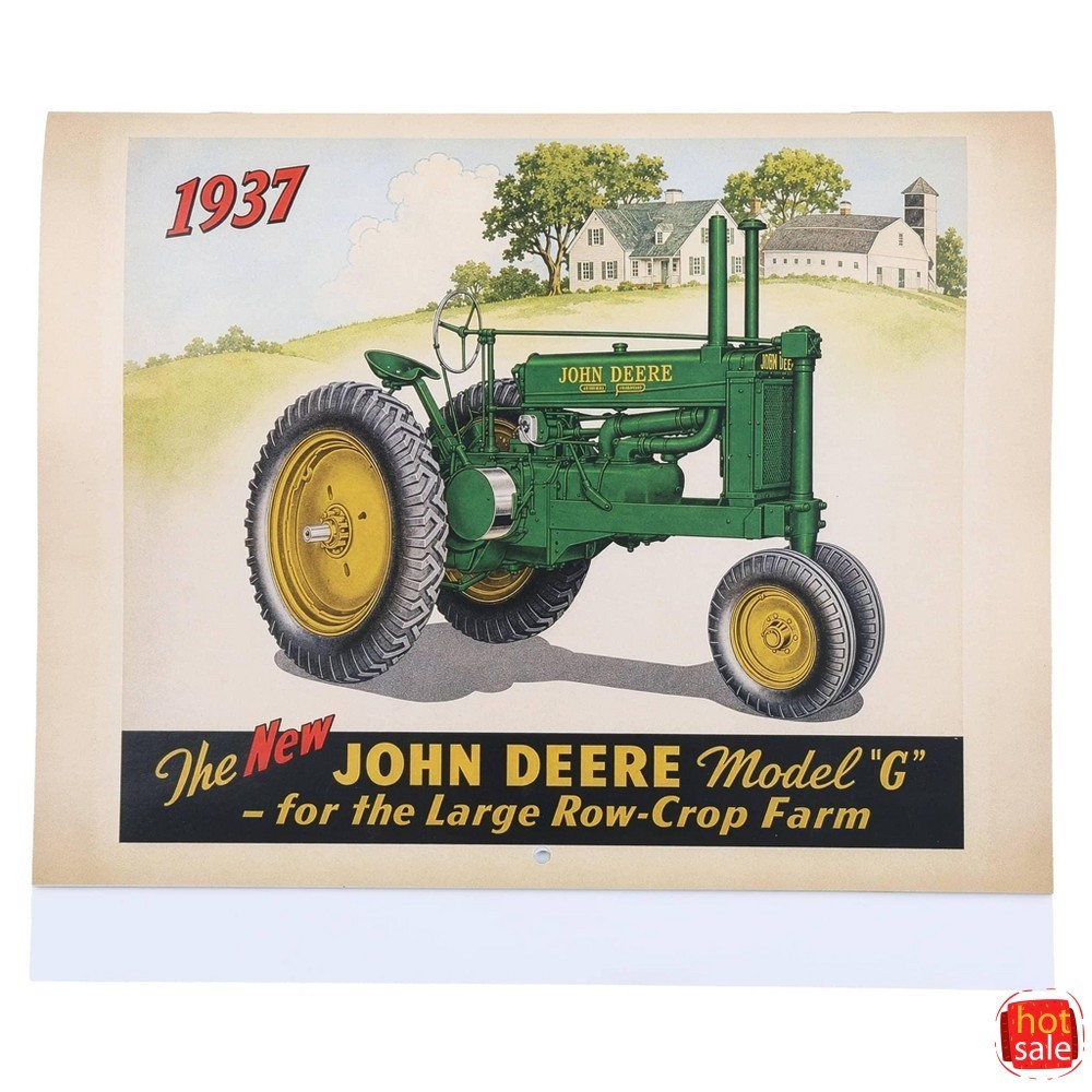 2027 Vintage Calendar Featuring 1937 Tractors 2027 Vintage Calendar Featuring 1937 Tractors