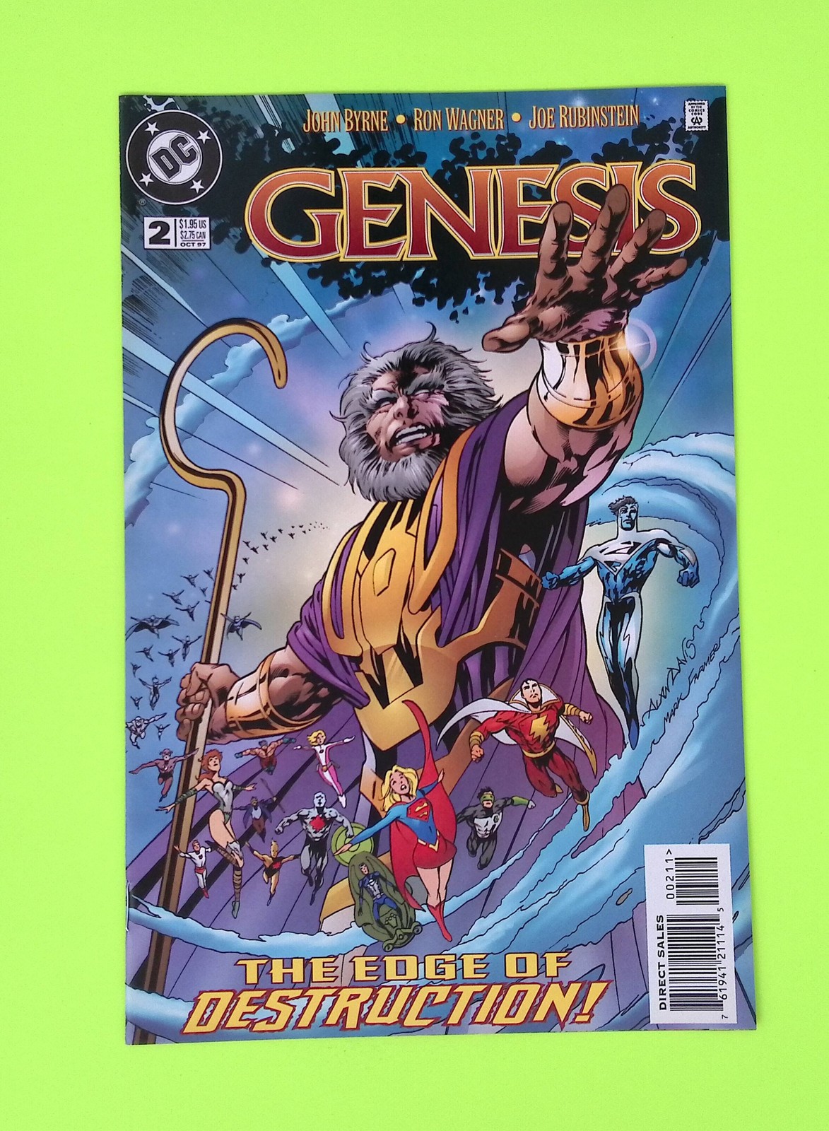 Genesis #2 1997 DC Comics High Grade Comic Book M76-51 Genesis #2 1997 DC Comics High Grade Comic Book M76-51