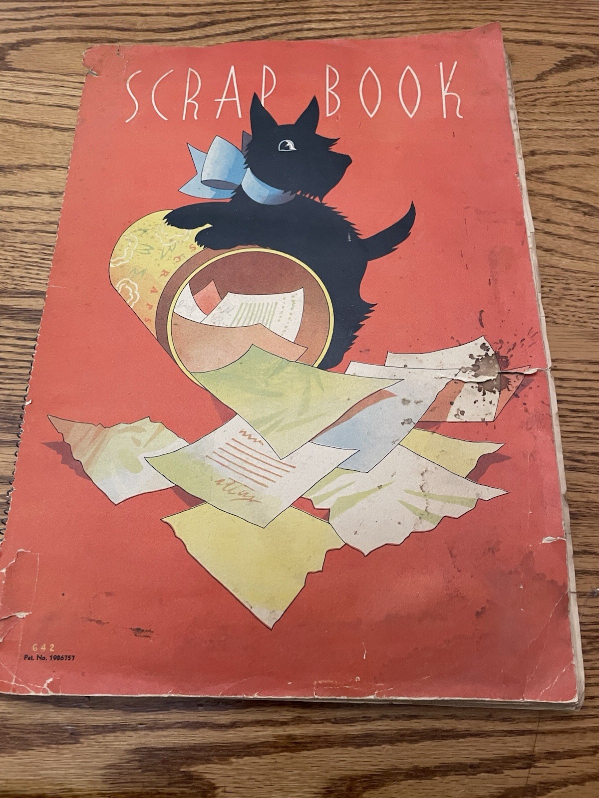 Vintage 1937 Scrapbook Homemade Vintage Vintage 1937 Scrapbook Homemade Vintage