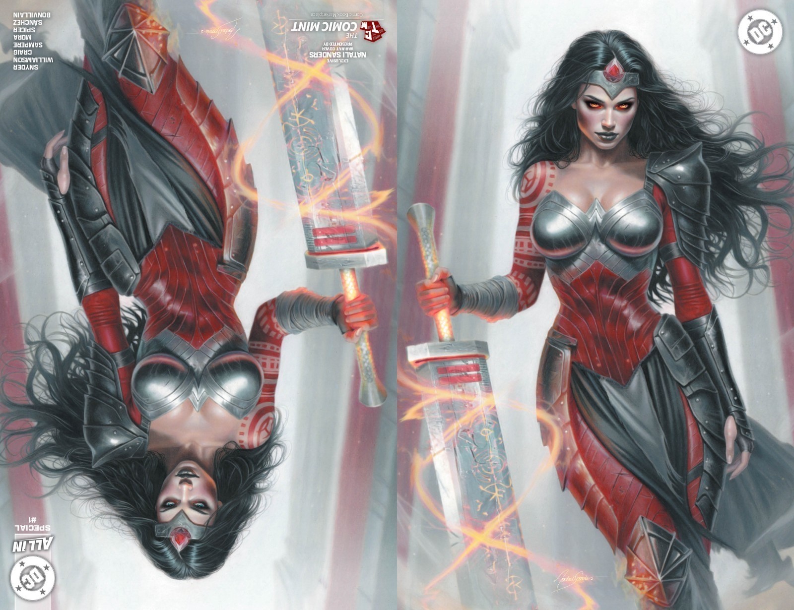 DC ALL IN SPECIAL 1 NATALI SANDERS VIRGIN VARIANT NM NYCC 2026 COMBINE/FREE SHIP DC ALL IN SPECIAL 1 NATALI SANDERS VIRGIN VARIANT NM NYCC 2026 COMBINE/FREE SHIP