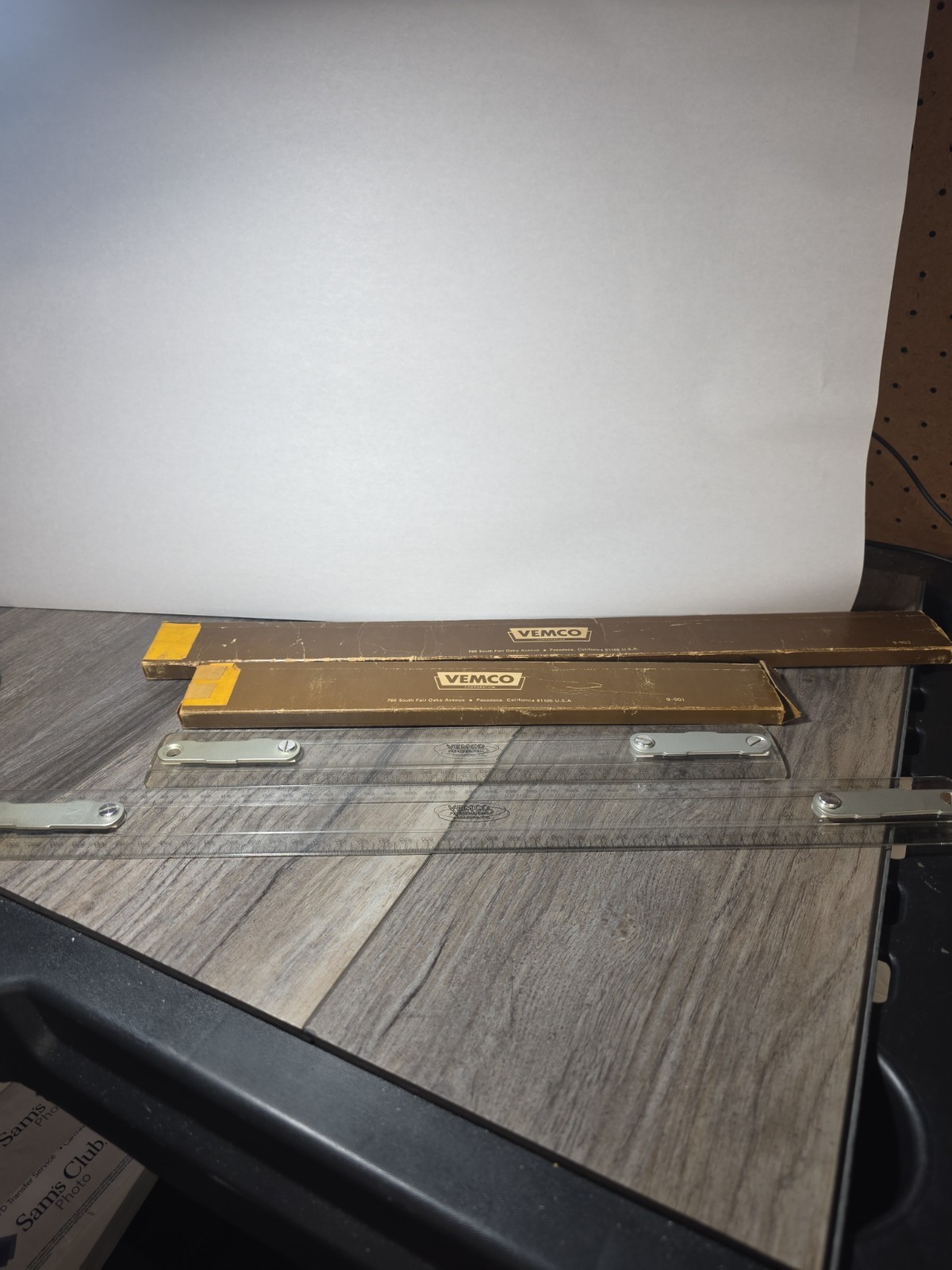 Lot of Two Vemco Drafting Machine Scale Rulers 9P-10 (12" & 18") Lot of Two Vemco Drafting Machine Scale Rulers 9P-10 (12" & 18")