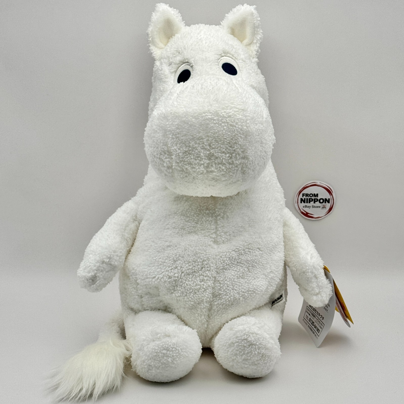 Sekiguchi Moomin Hoahoa Plush Doll M Size 564941 H32cm Soft Toy White Japan Sekiguchi Moomin Hoahoa Plush Doll M Size 564941 H32cm Soft Toy White Japan