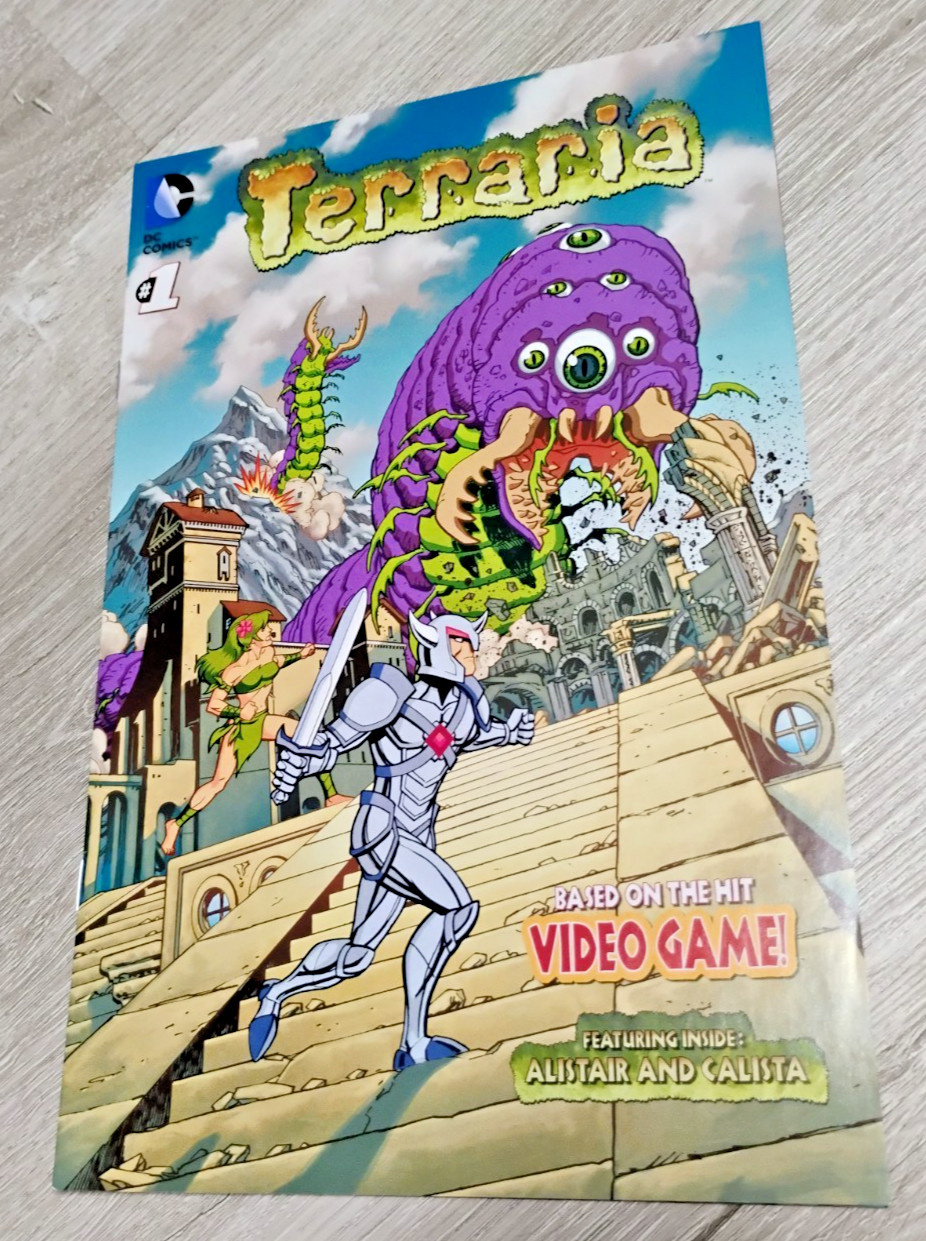 "TERRARIA" #1 DC Comics (GRAIL) 2015/2016 comic book ULTRA RARE "TERRARIA" #1 DC Comics (GRAIL) 2015/2016 comic book ULTRA RARE