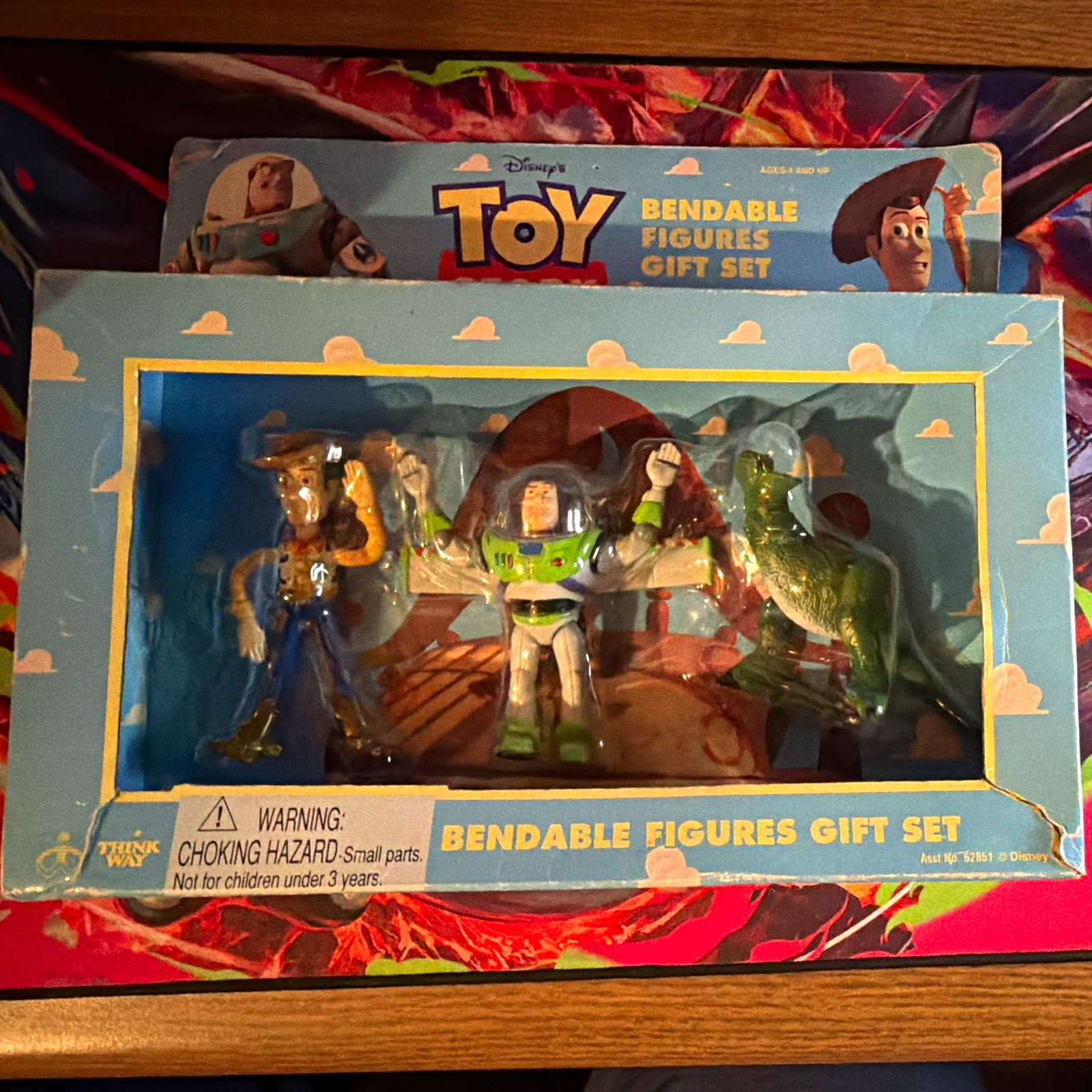 Disney Toy Story Bendable Figures Gift Set Woody Buzz Lightyear Rex Disney Toy Story Bendable Figures Gift Set Woody Buzz Lightyear Rex