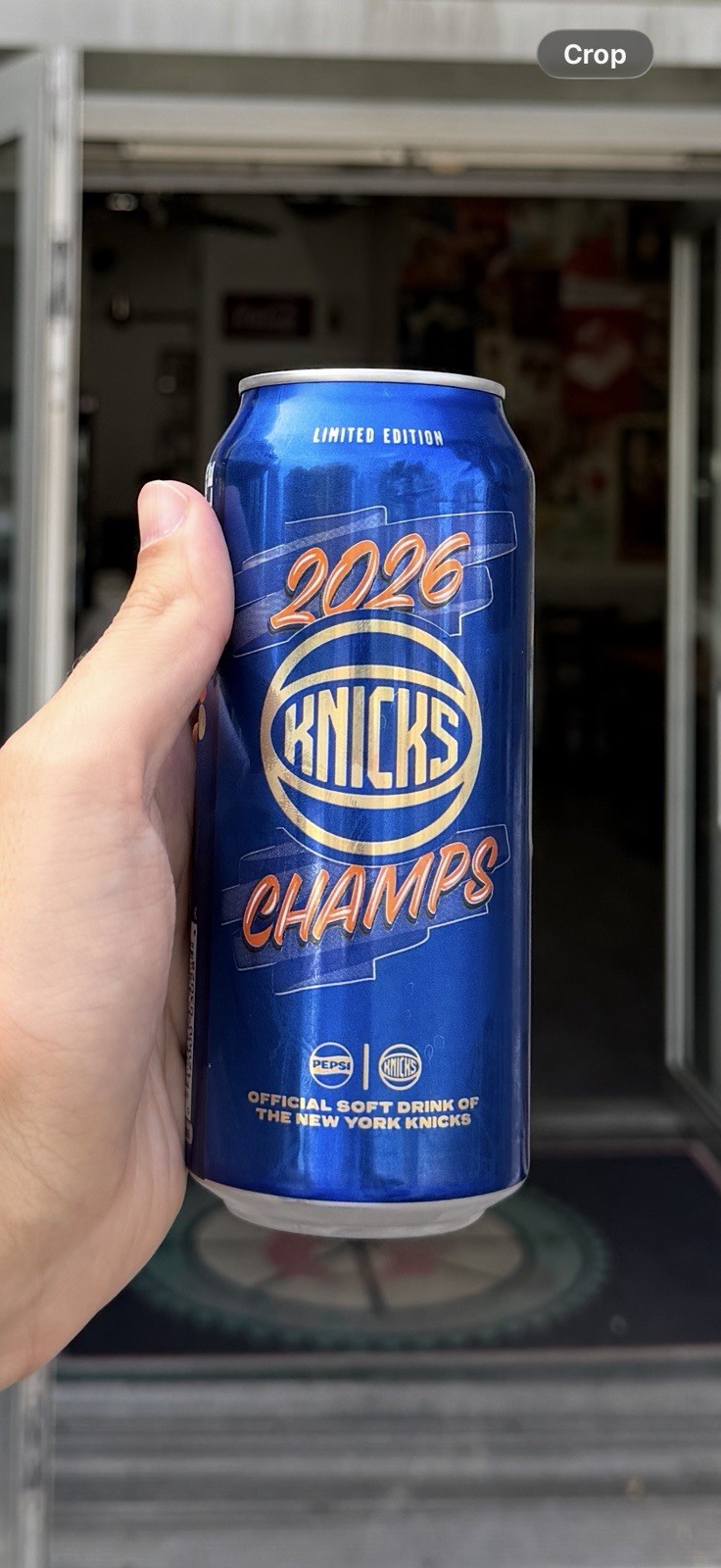 Pepsi Limited Edition New York Knicks 2026 Champs Pepsi Limited Edition New York Knicks 2026 Champs