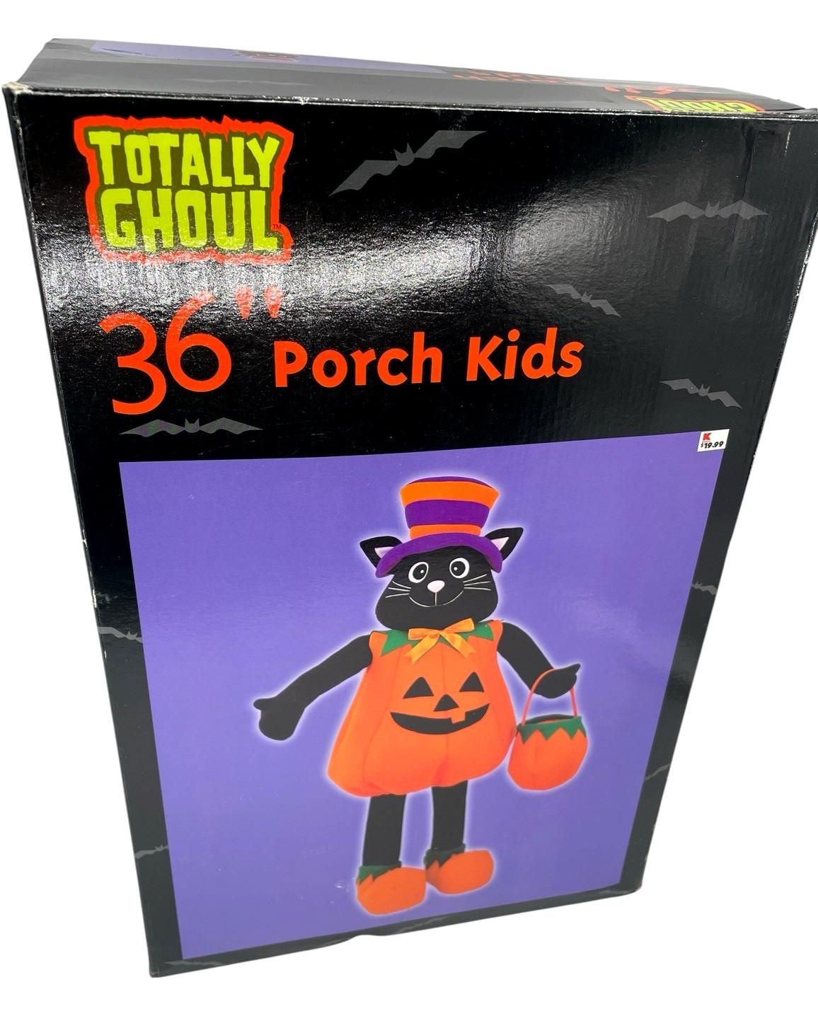 NEW Vintage Halloween Porch Kids 36" Kmart Black Cat Trick Or Treater Decor 90s NEW Vintage Halloween Porch Kids 36" Kmart Black Cat Trick Or Treater Decor 90s