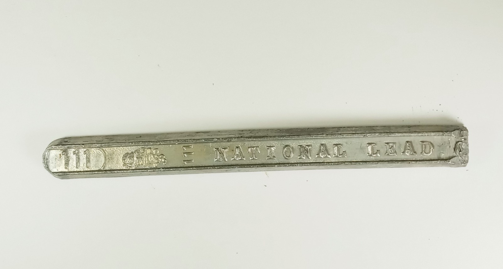 VTG National Lead Co. Grade 111 Solder Bar 50/50 Lead-Tin "Dutch Boy" 14.7oz VTG National Lead Co. Grade 111 Solder Bar 50/50 Lead-Tin "Dutch Boy" 14.7oz