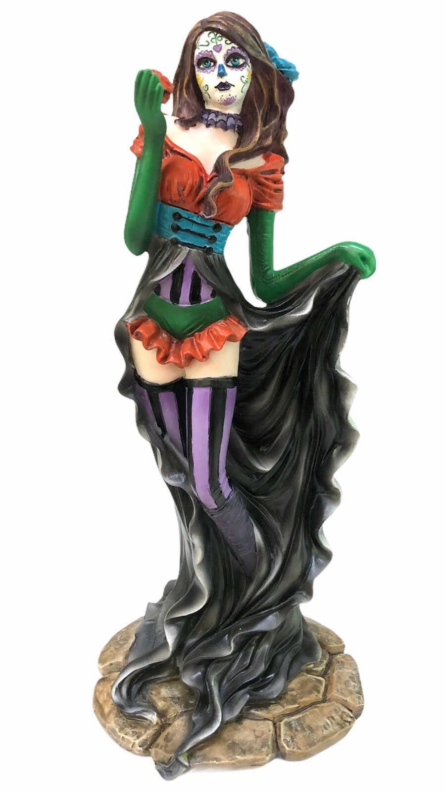 La Catrina Statue Figurine 11" Tall La Calavera Dia de Los Muertos Day of Dead O La Catrina Statue Figurine 11" Tall La Calavera Dia de Los Muertos Day of Dead O