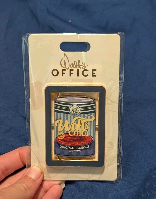 Disney D23 2026 Walt's Office Chili Pin Limited Release Ultimate Fan Event New