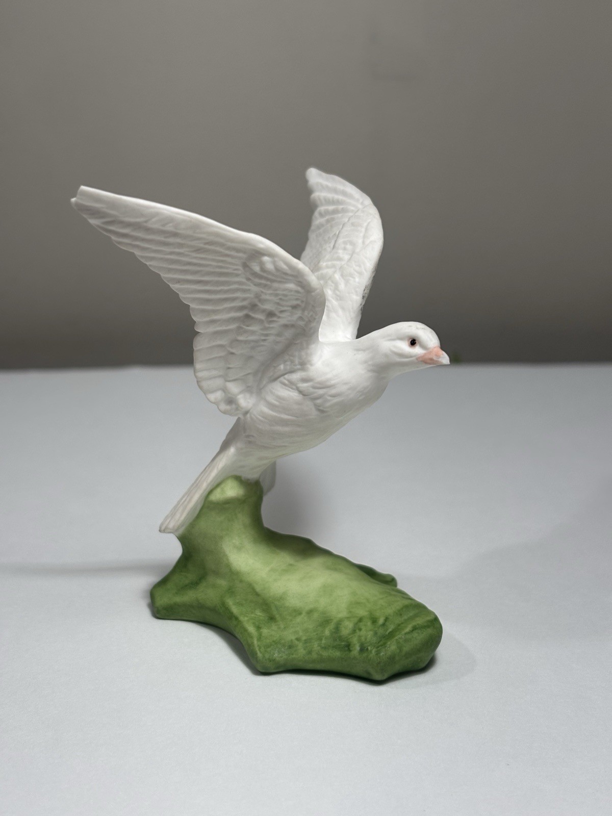 BOEHM Porcelain Dove of Peace Figurine #40303 3×3" Vintage USA NICE