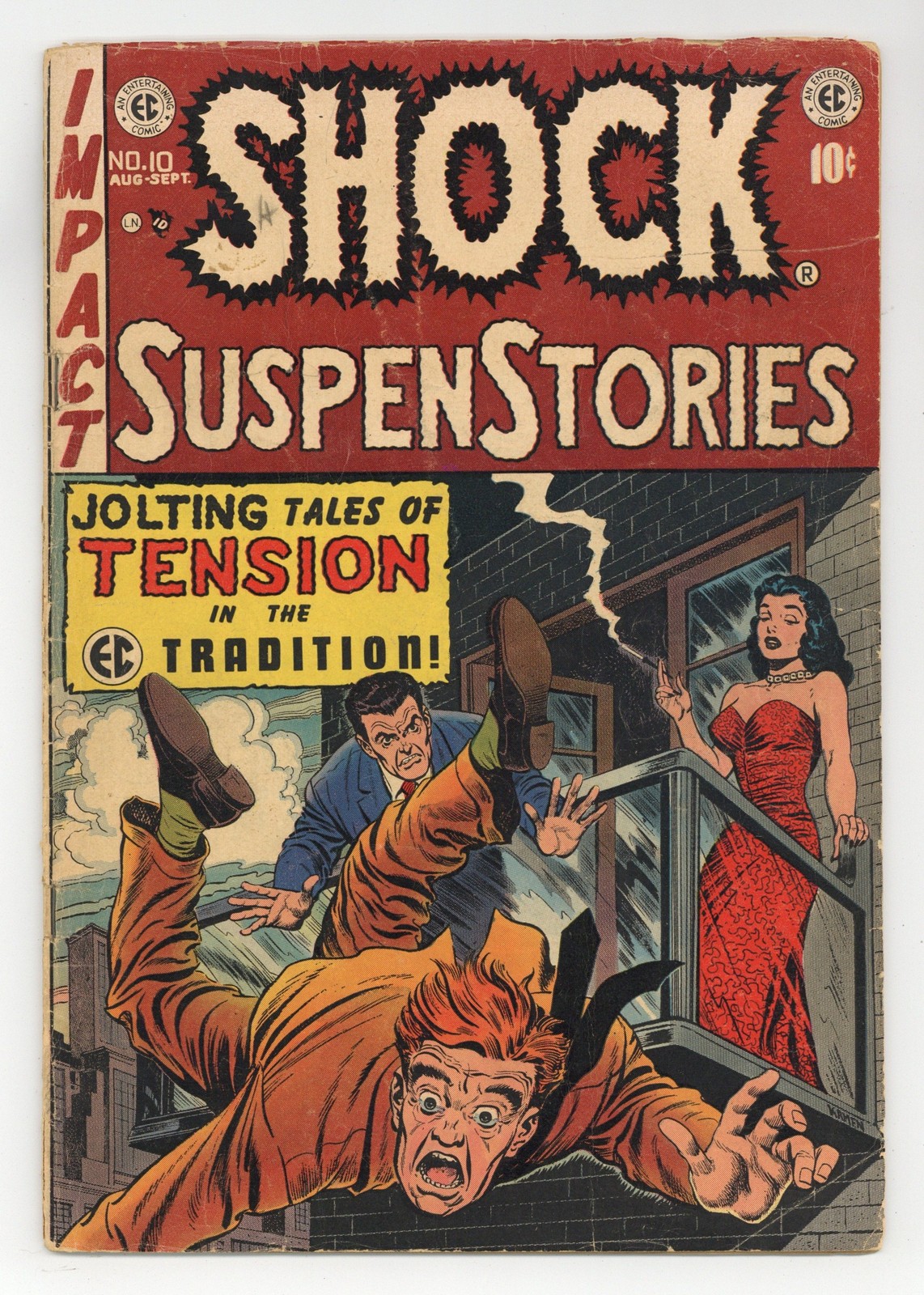 Shock Suspenstories #10 GD 2.0 1953 Shock Suspenstories #10 GD 2.0 1953
