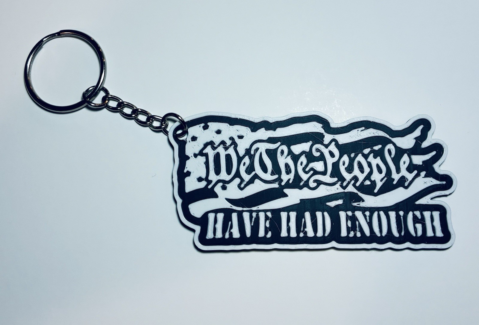 We The People Have Had Enough Keychain America 🇺🇸 USA Pride Backpack Gift Flag We The People Have Had Enough Keychain America 🇺🇸 USA Pride Backpack Gift Flag