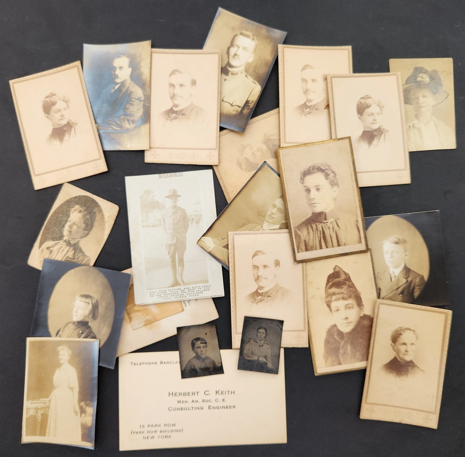 1890s–1910s antique PHOTO LOT braintree ma HERBERT C KEITH FAMILY portraits 1890s–1910s antique PHOTO LOT braintree ma HERBERT C KEITH FAMILY portraits