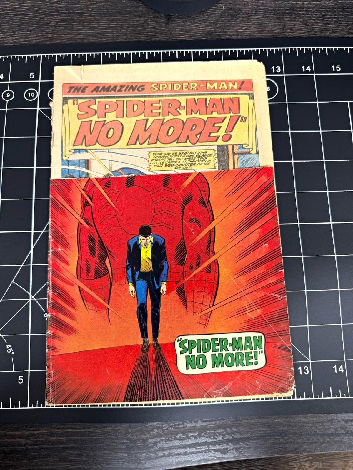 Marvel The Amazing Spider-Man #50 (1967) Spider-Man No More Stan Lee Marvel The Amazing Spider-Man #50 (1967) Spider-Man No More Stan Lee