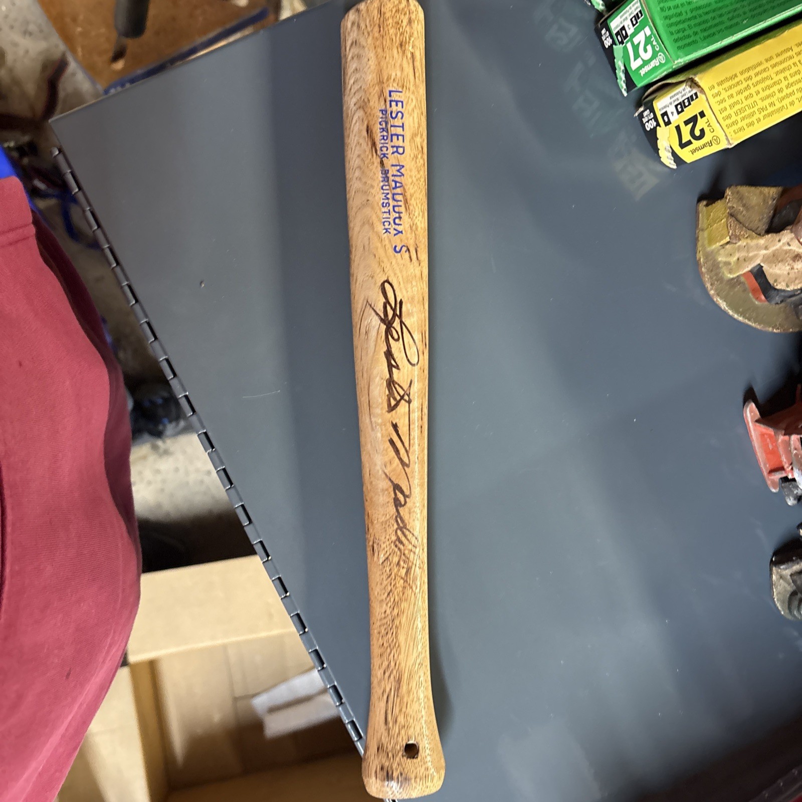 Vintage Lester Maddox’s Pickrick Drumstick Signed And Autographed 1972