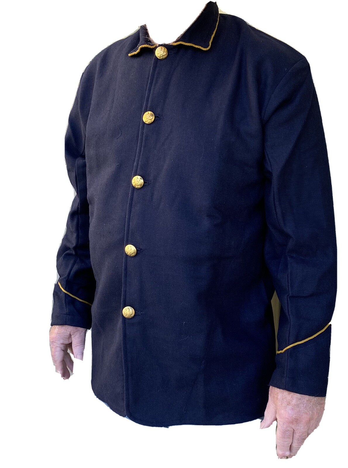 Model 1874 Unlined Blouse Blue Wool Cavalry Size 46 Model 1874 Unlined Blouse Blue Wool Cavalry Size 46