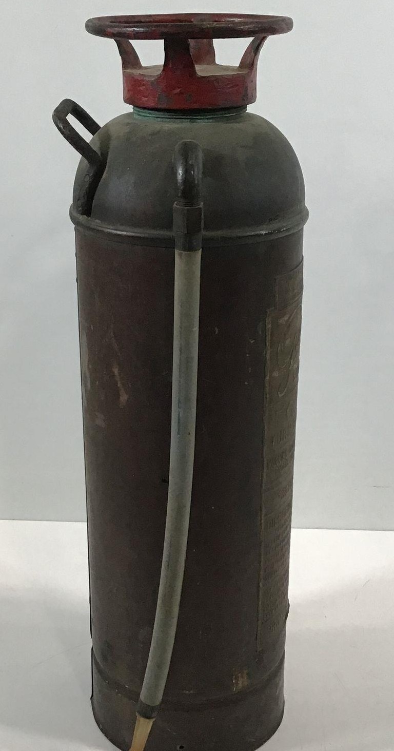 Antique firemen equipment  collector's find