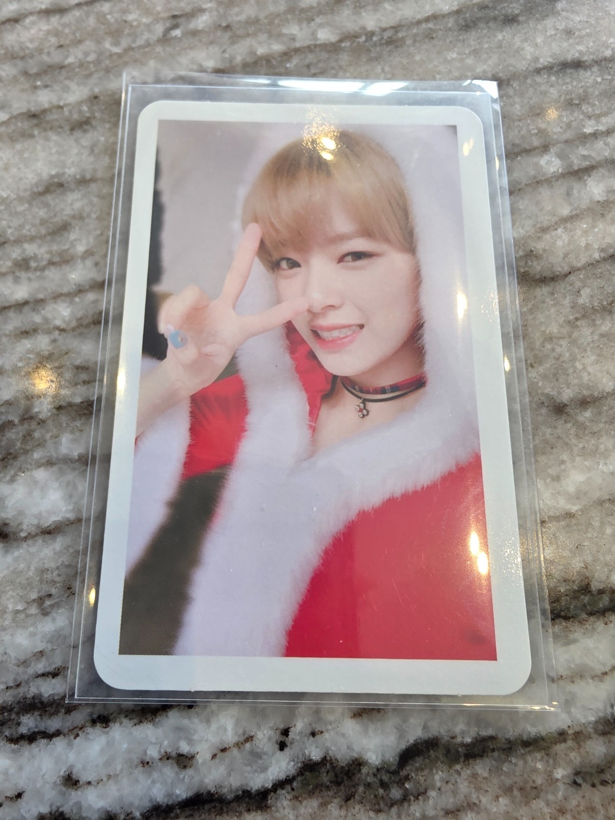 Jeongyeon TWICE Twicecoaster Lane 1 Christmas Edition Offical Photocard OBO Jeongyeon TWICE Twicecoaster Lane 1 Christmas Edition Offical Photocard OBO
