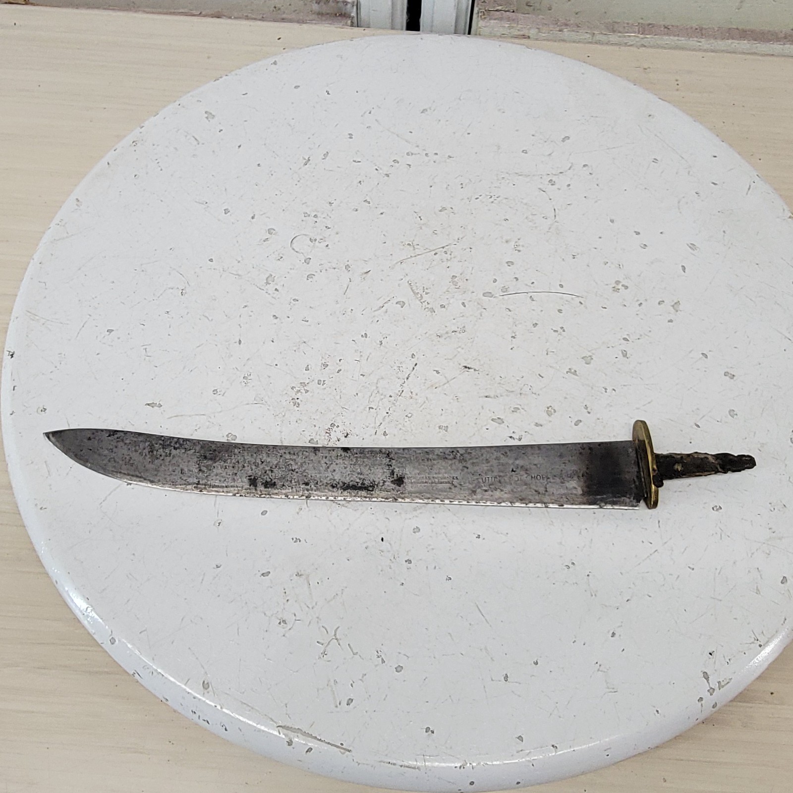 Vintage J.A. Henckels Twinworks Solingen Germany 11" Chopping Knife Blade No Han Vintage J.A. Henckels Twinworks Solingen Germany 11" Chopping Knife Blade No Han