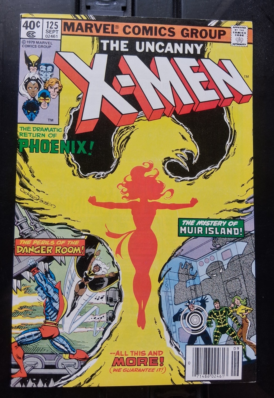 Uncanny X-Men 125 1st Cameo App of Mutant X Newsstand Marvel Sept 1979 VF Uncanny X-Men 125 1st Cameo App of Mutant X Newsstand Marvel Sept 1979 VF