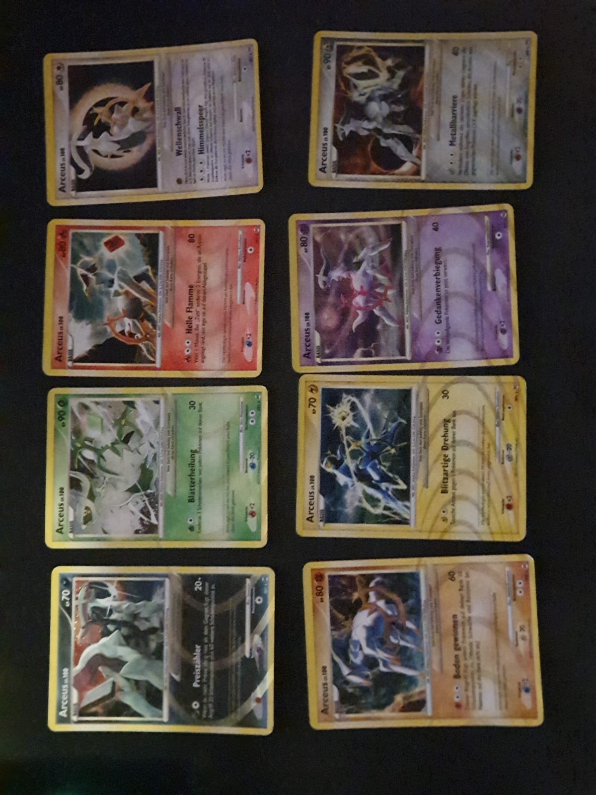 pokemon cards arceus 2010