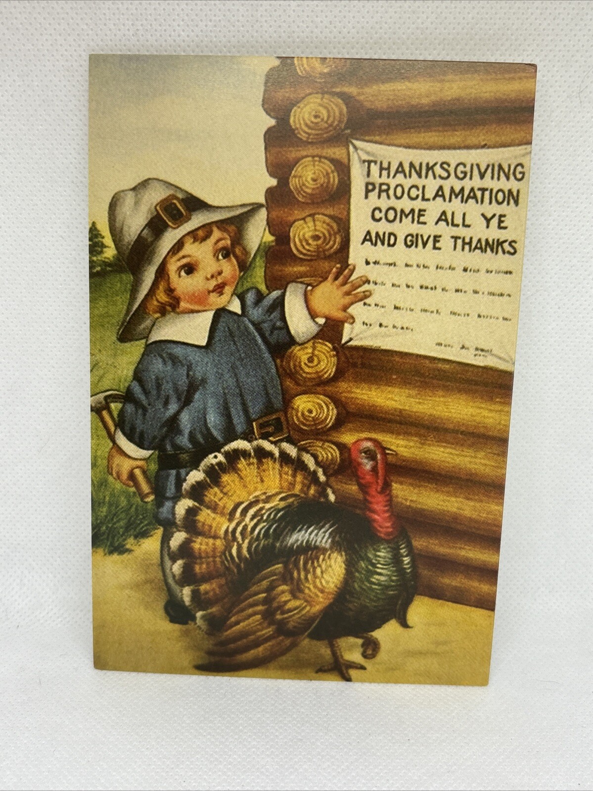 Thanksgiving Vintage Style Unused Postcard Greeting Card 4 x 6” Thanksgiving Vintage Style Unused Postcard Greeting Card 4 x 6”