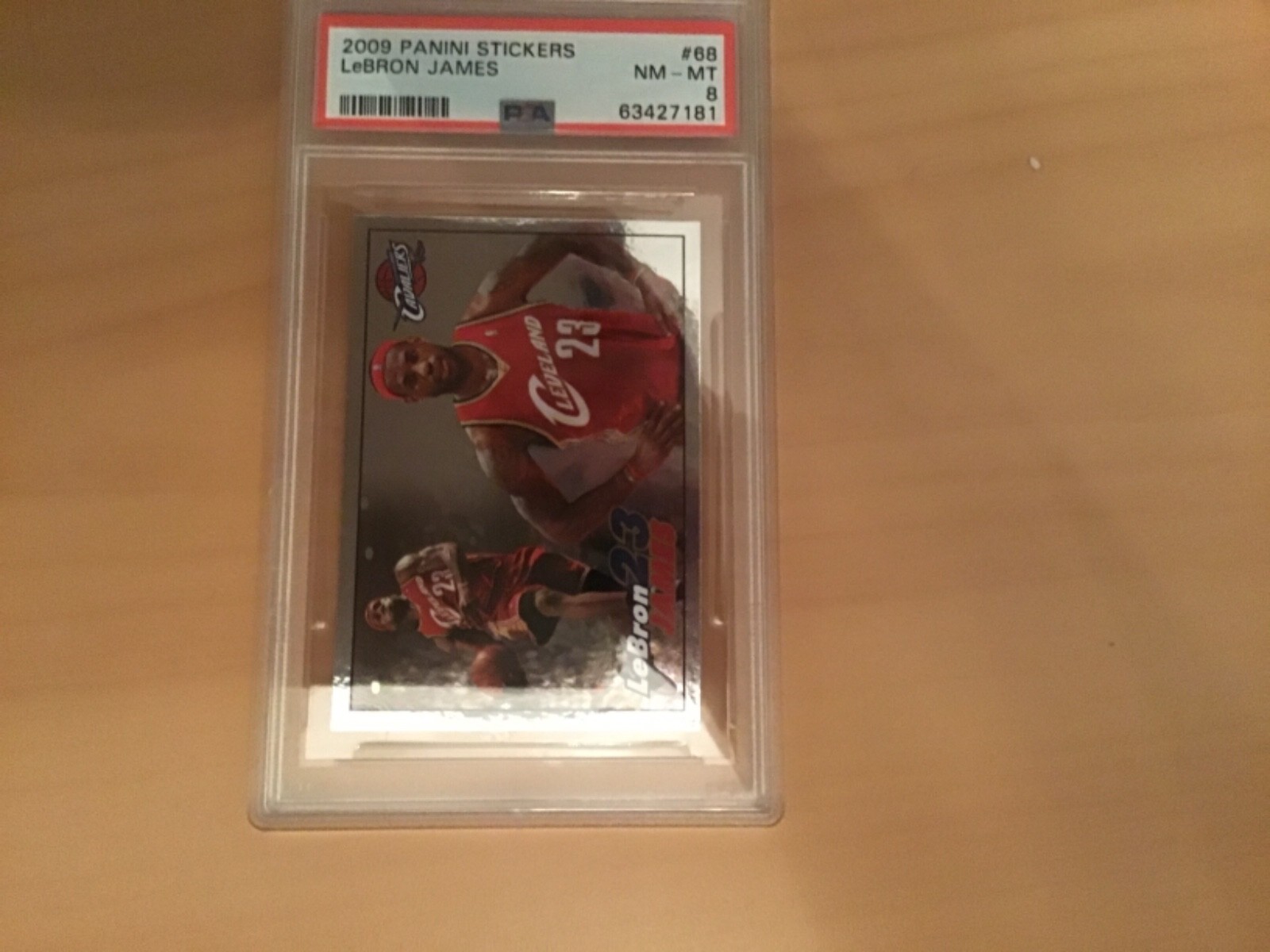 2009-10 PANINI NBA STICKERS LeBRON JAMES #68 ๐บ๐ธ๐ PSA NM-MT 8 63427181 2009-10 PANINI NBA STICKERS LeBRON JAMES #68 ๐บ๐ธ๐ PSA NM-MT 8 63427181
