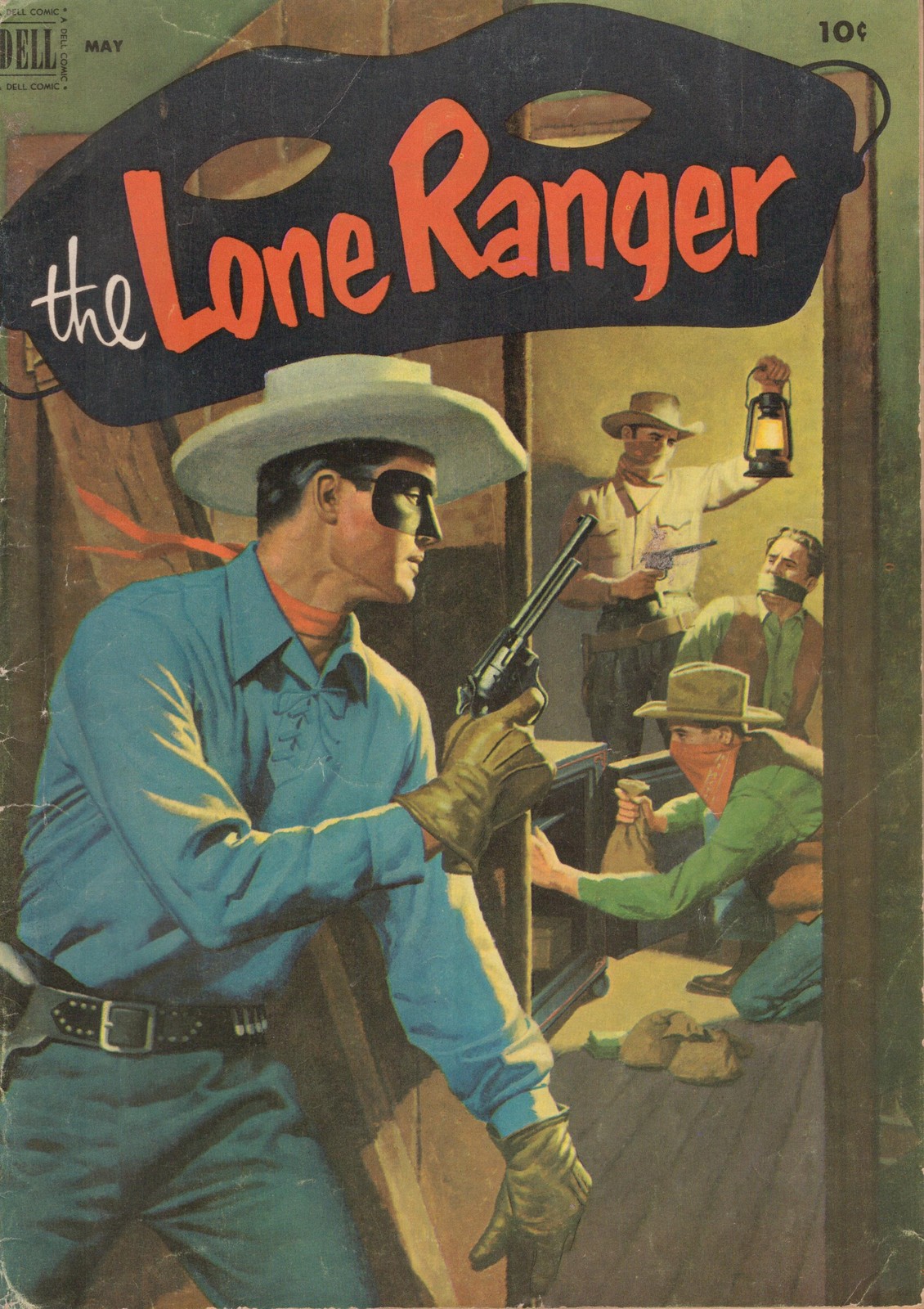 47947: DELL COMICS LONE RANGER #47 Fine Grade