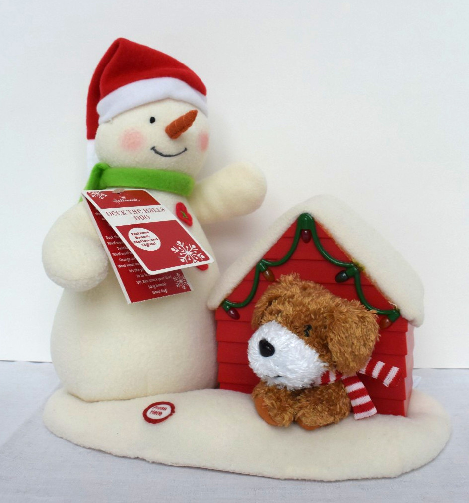 2011 Hallmark Singing Snowman - Deck the Halls Duo