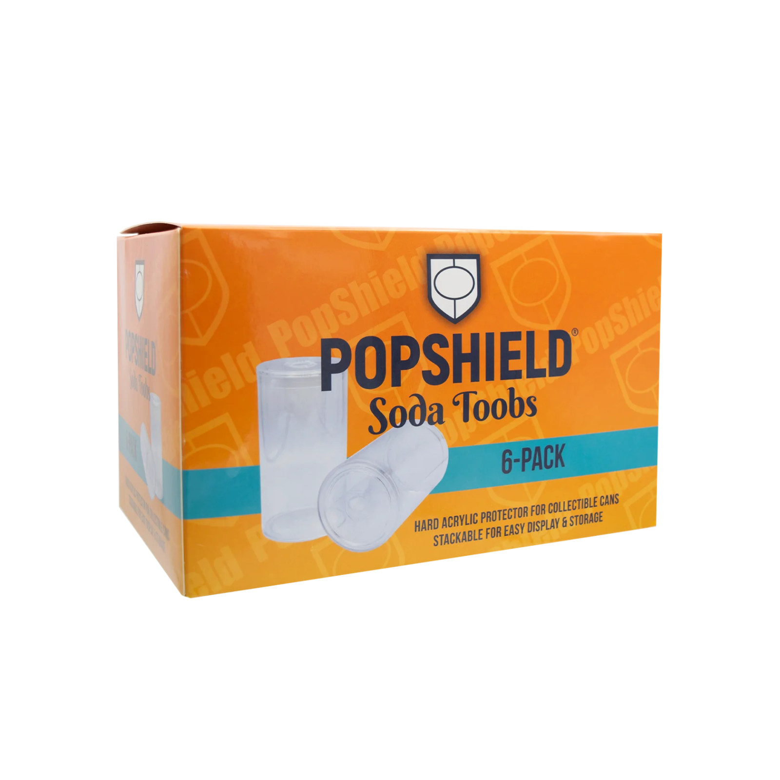 POPSHIELD Soda Toobs 6-Pack Protectors for Funko Soda Hard Case POPSHIELD Soda Toobs 6-Pack Protectors for Funko Soda Hard Case