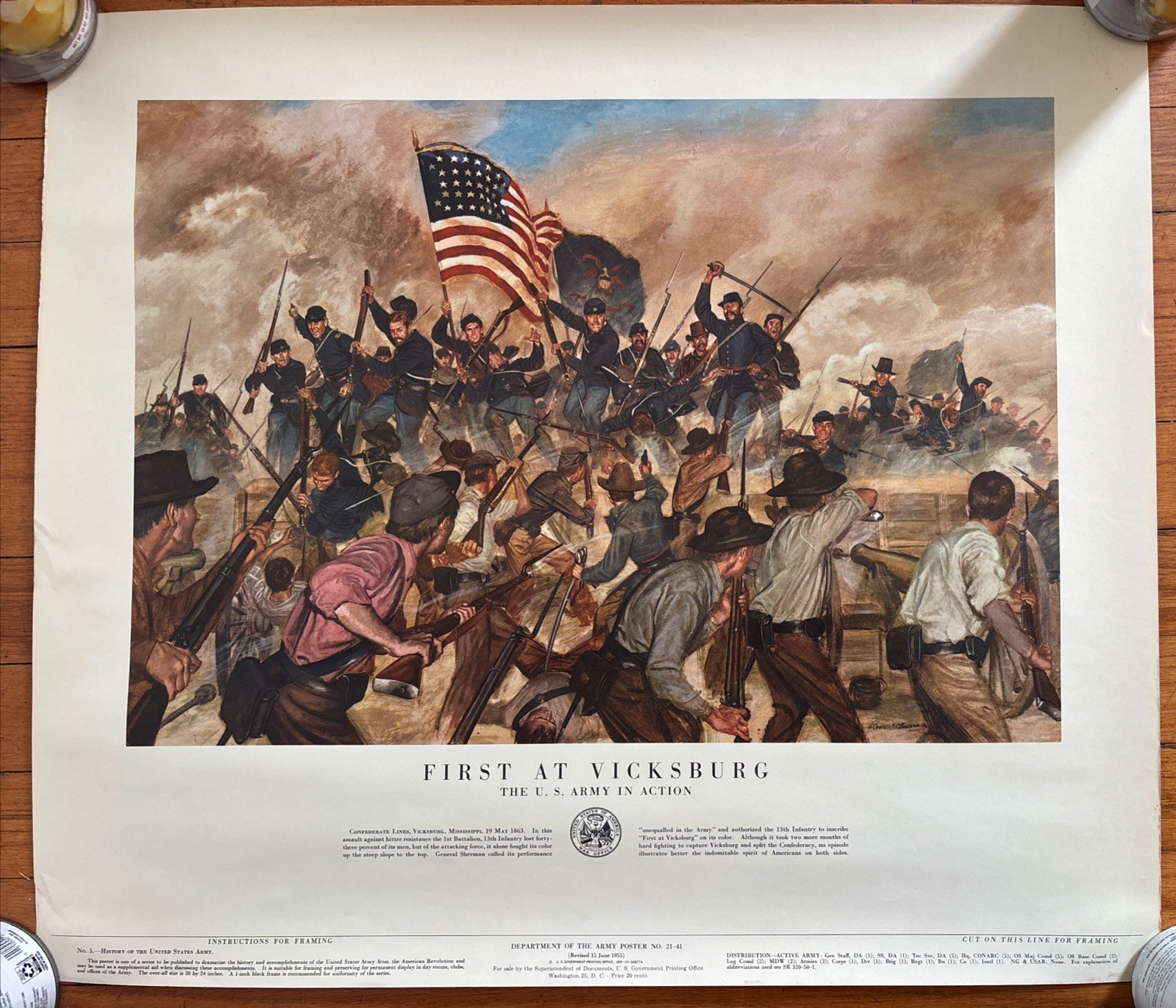 Vintage Lot HISTORY OF THE US ARMY Eleven POSTERS 1950 1953 1954 1955 Vintage Lot HISTORY OF THE US ARMY Eleven POSTERS 1950 1953 1954 1955