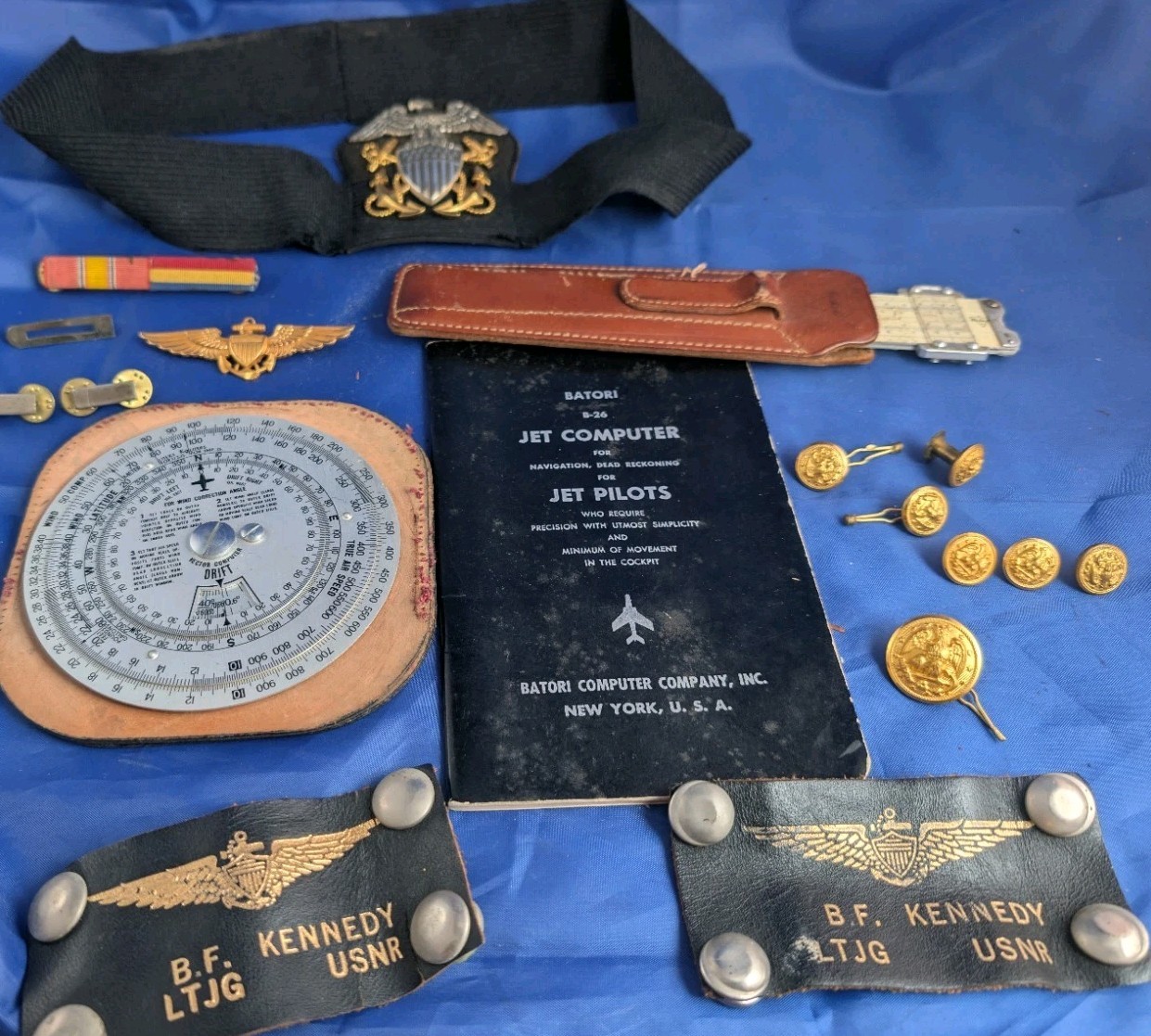 Historical Korean War USN Res Pilot Log Book Lot Wings Name Tag Jet Computer Pin Historical Korean War USN Res Pilot Log Book Lot Wings Name Tag Jet Computer Pin