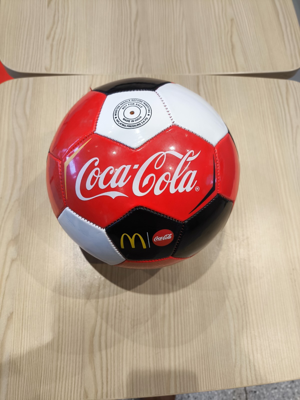 FIFA LIMITED EDITION PROMOTIONAL FOOTBALL BY MCDONALD'S FIFA LIMITED EDITION PROMOTIONAL FOOTBALL BY MCDONALD'S