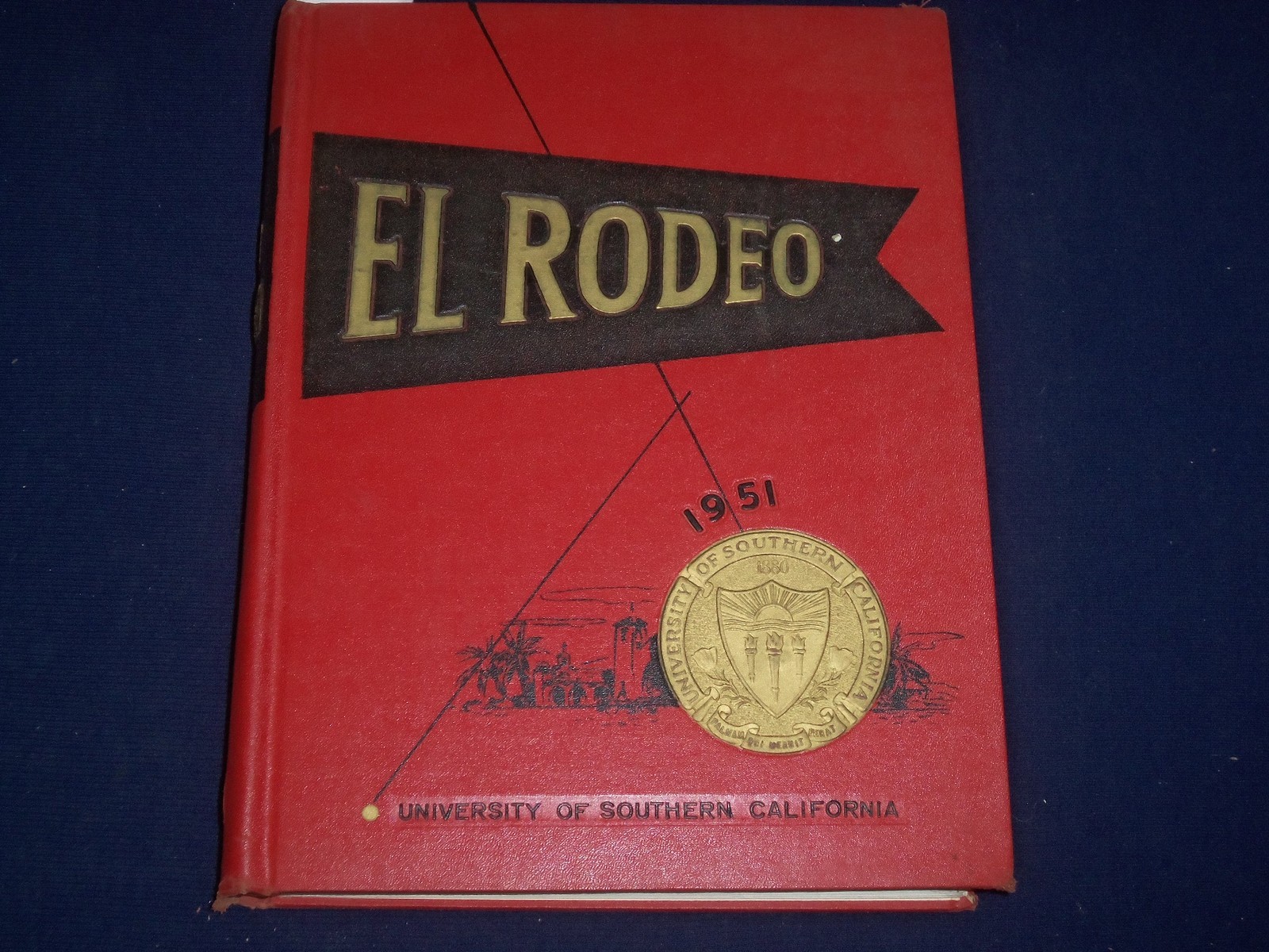1951 EL RODEO UNIVERSITY SOUTHERN CALIFORNIA YEARBOOK - FRANK GIFFORD - YB 433 1951 EL RODEO UNIVERSITY SOUTHERN CALIFORNIA YEARBOOK - FRANK GIFFORD - YB 433