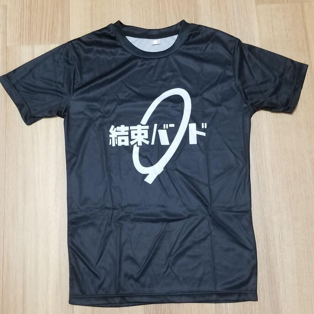 Bocchi the Rock Cable tie T-shirt L size Black Aniplex Hamaji Aki Houbunsha NEW