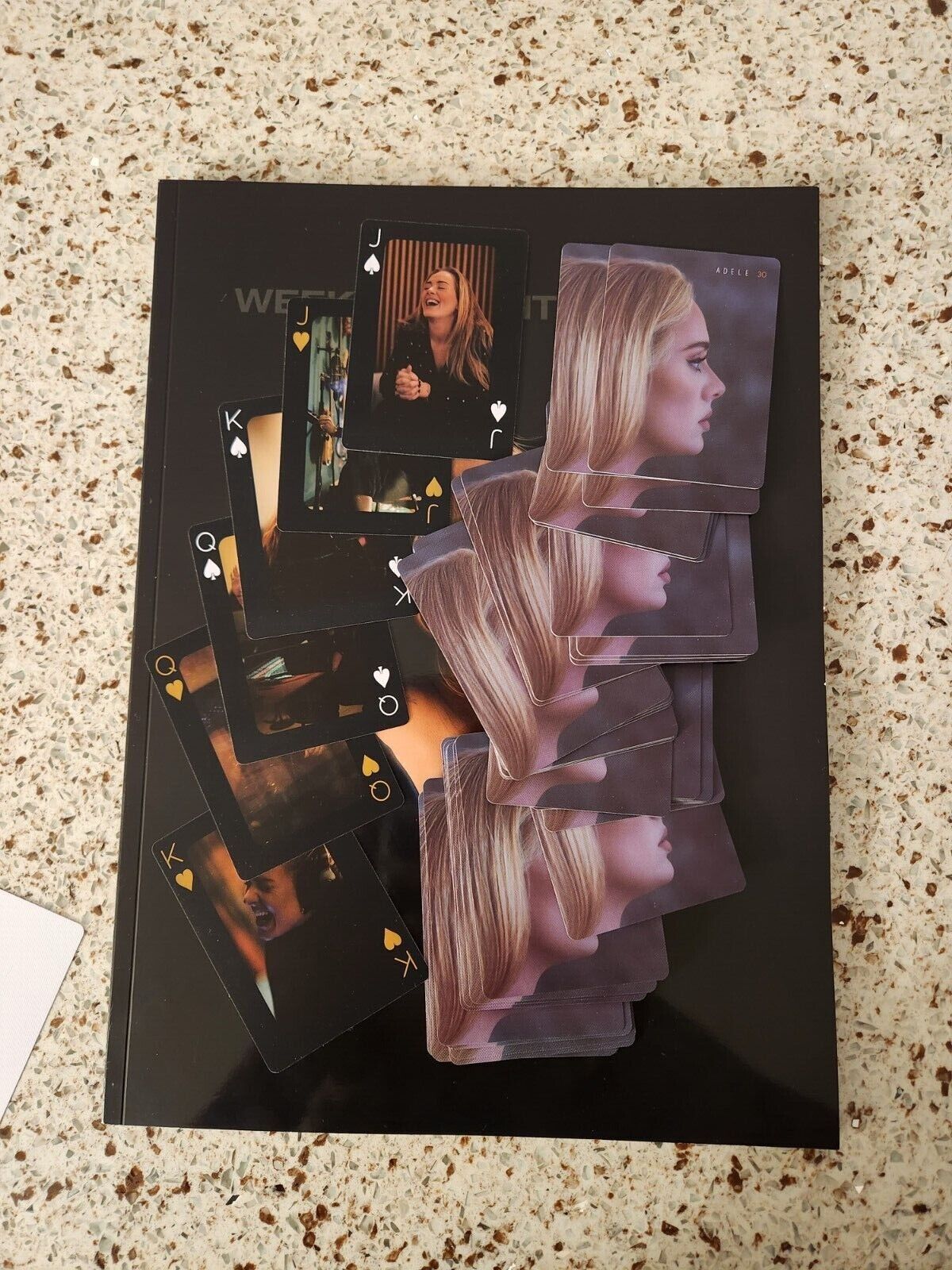 Adele “Weekends With Adele” Residency Playing Cards (52) Photos Vegas Boutique