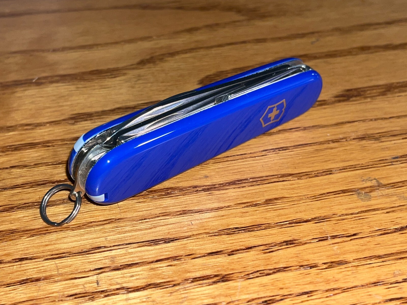 New Victorinox Swiss Army 91mm Knife : COMPACT in Cobalt BLUE 1.3405.2 New Victorinox Swiss Army 91mm Knife : COMPACT in Cobalt BLUE 1.3405.2