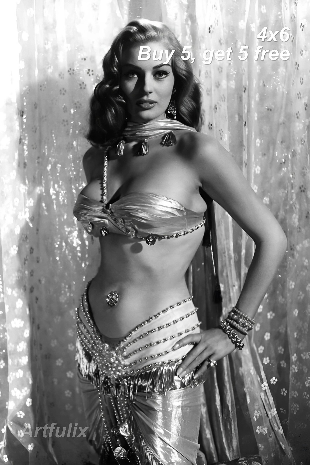 ANITA EKBERG 💚 4x6 Publicity Photo - 1950s Hollywood Actress - Collector Print ANITA EKBERG 💚 4x6 Publicity Photo - 1950s Hollywood Actress - Collector Print