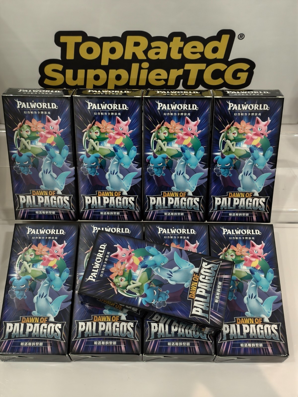 Palworld TCG Card Game Chinese Dawn of Palpagos BP01 Sealed Booster Box