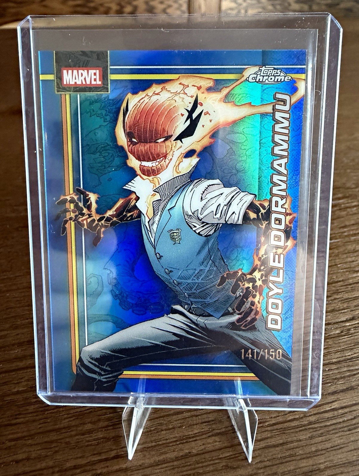 Topps 2026 Topps Chrome Marvel Doyle Dormammu #113 Serial Numbered 141/150 Topps 2026 Topps Chrome Marvel Doyle Dormammu #113 Serial Numbered 141/150