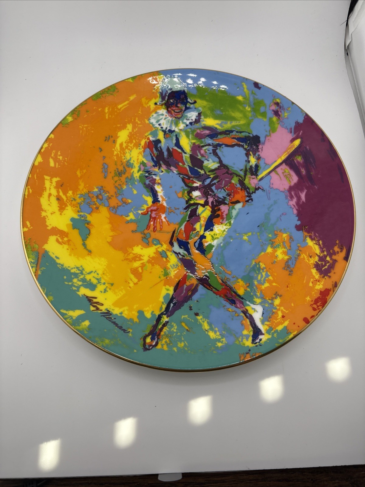 Harlequin By Leroy Neiman Royal Doulton 1974 Plate #3024 of 15,000 Harlequin By Leroy Neiman Royal Doulton 1974 Plate #3024 of 15,000